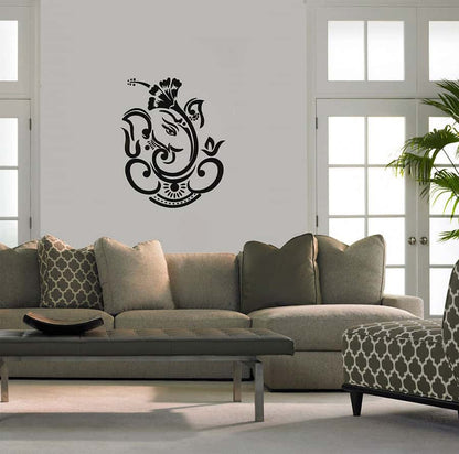 Dasavala Ganesha Wall Sticker