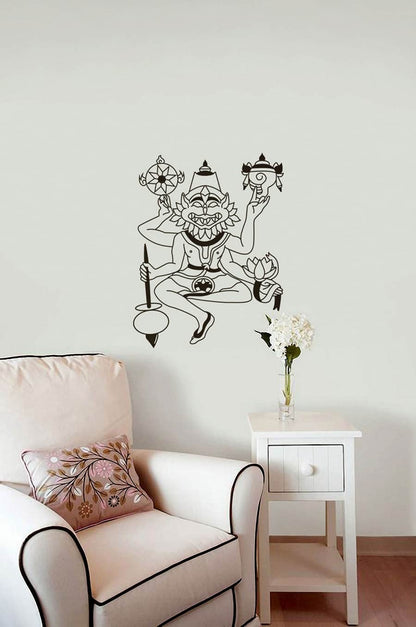 Narasimha Deva Wall Sticker