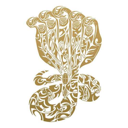 Tribal Naga Car Rear Glass Sticker