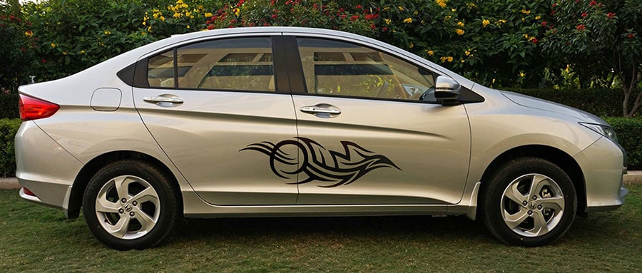 Solar Waves Car Graphics – WallDesign