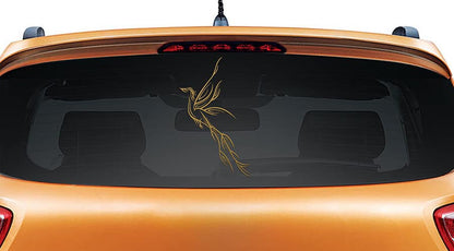 Paradise Bird Car Rear Glass Sticker