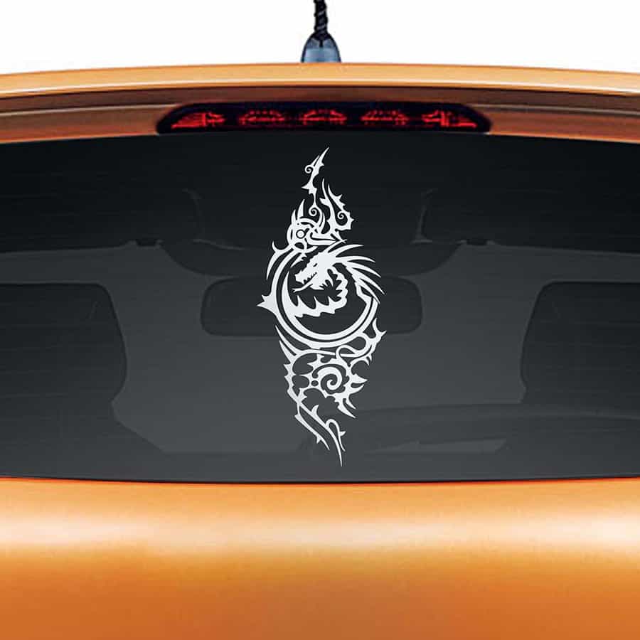 Dragon Guardian Car Sticker