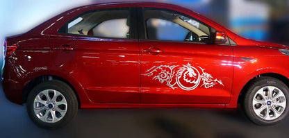 Dragon Guardian Car Sticker