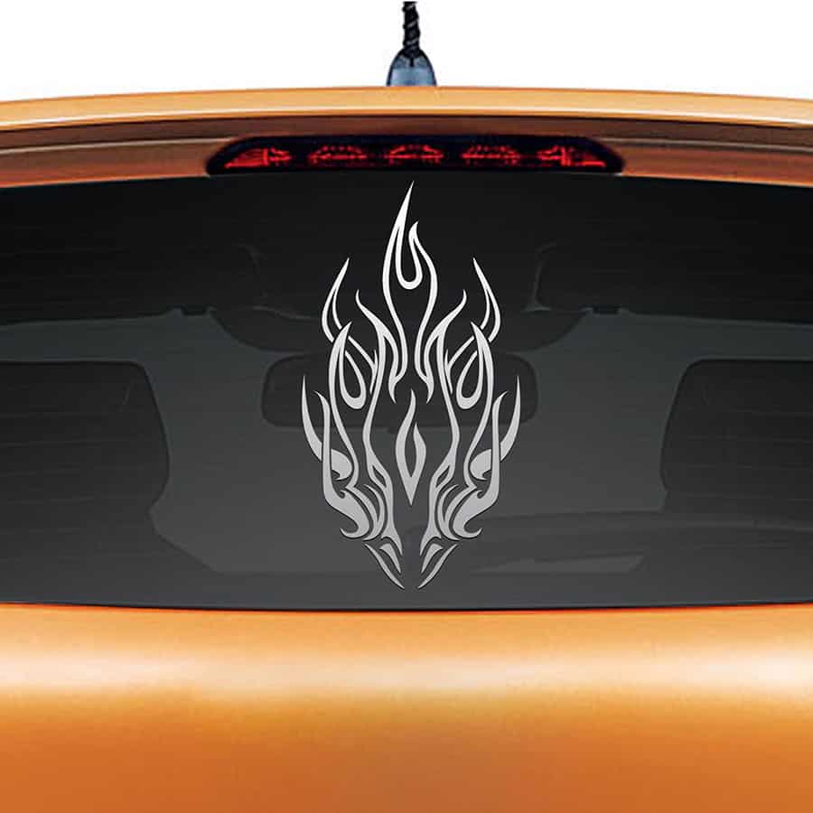 Dragon Breath Car Decal