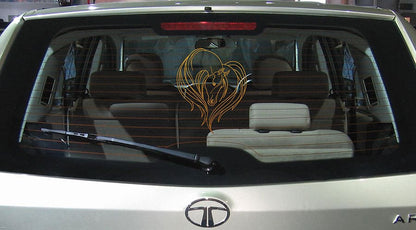 Horse Love Car Sticker