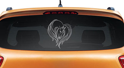 Horse Love Car Sticker