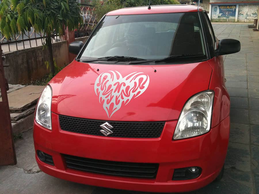 Pump my Heart Car Graphics