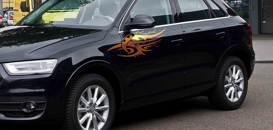 Garuda Winger Tattoo Car Graphics