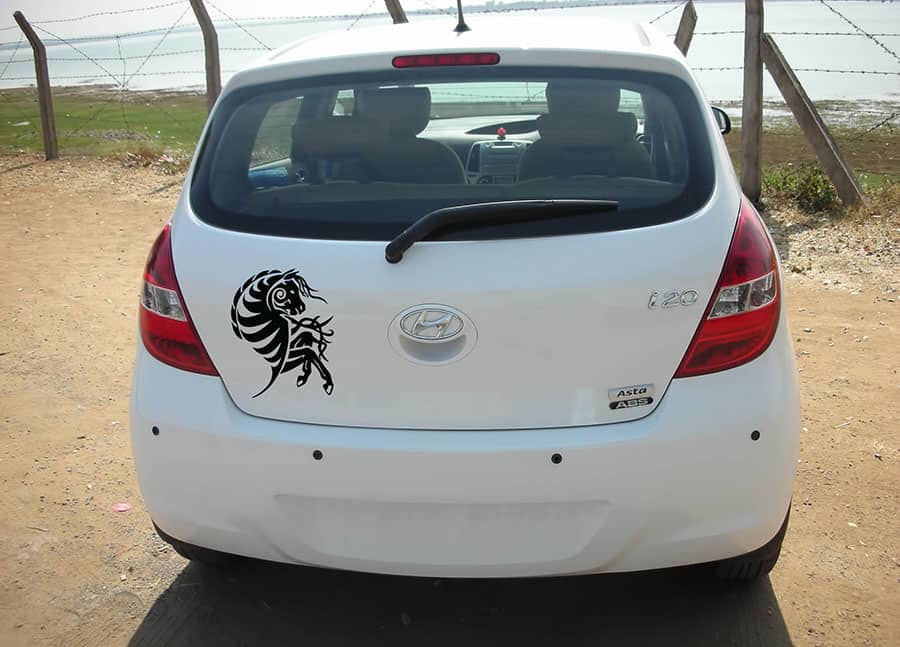 Yakari Car Sticker