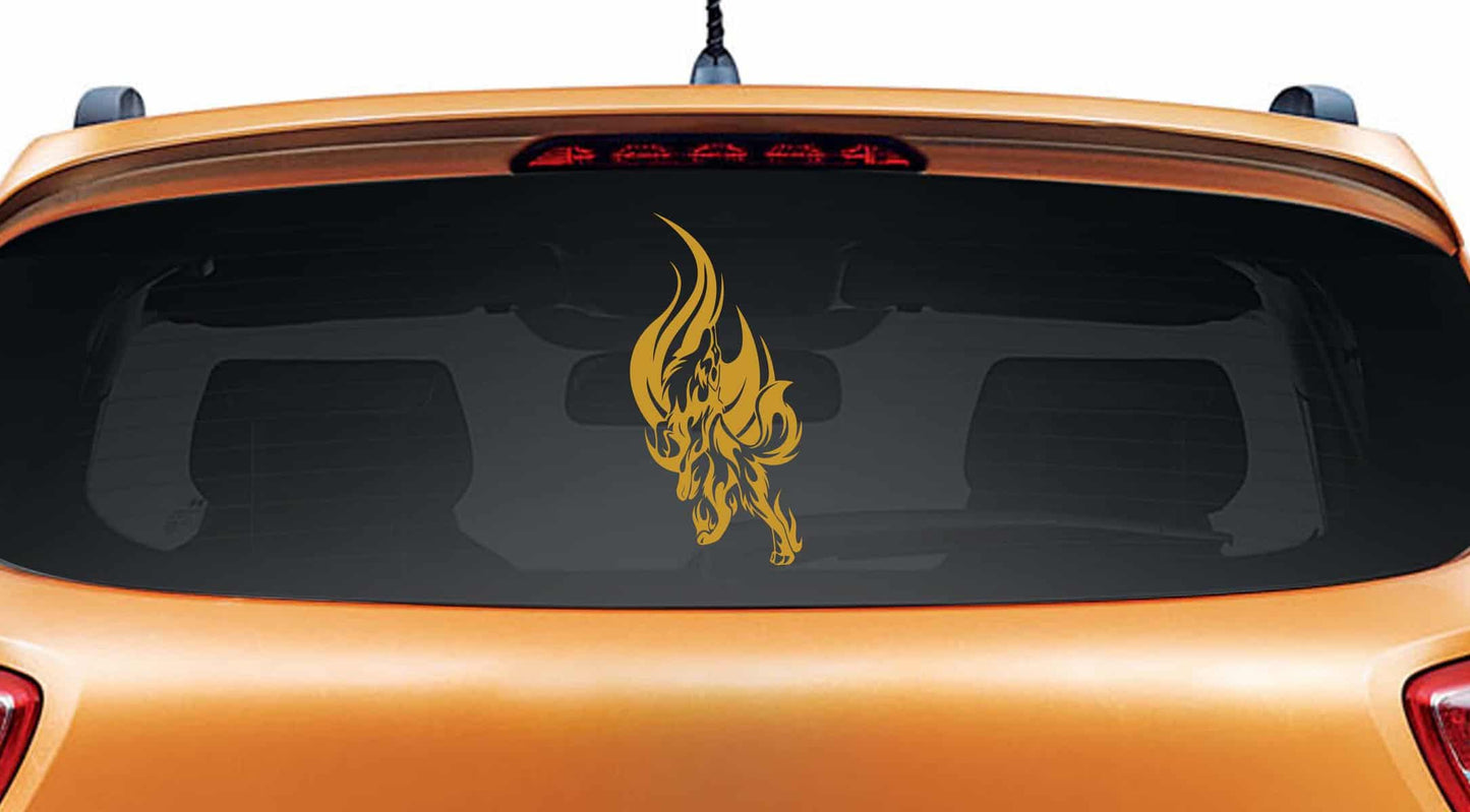 Wolverine Howl Car Decal