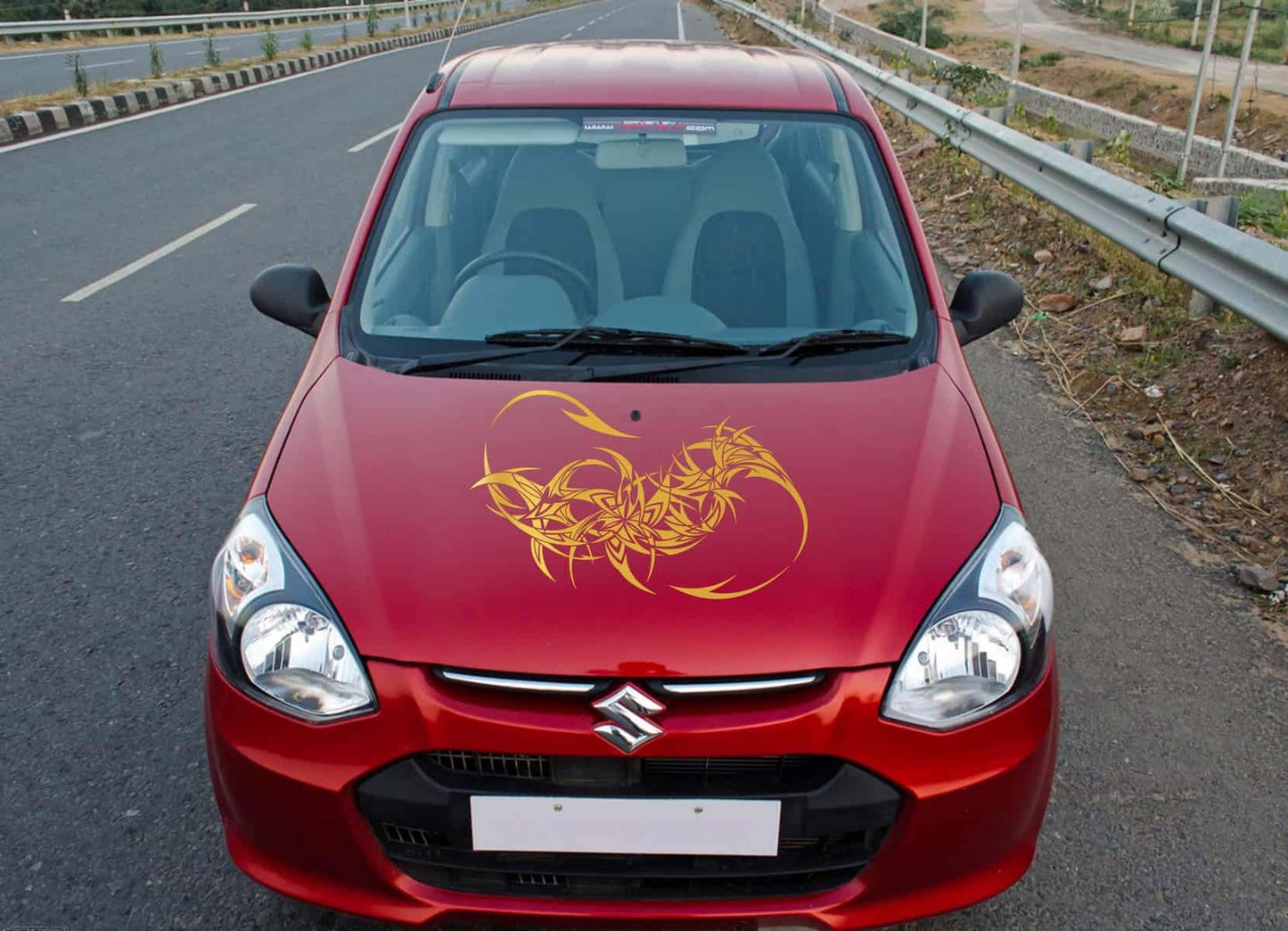 Dragon Tail Car Decal