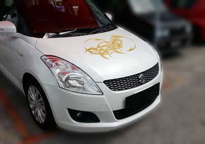 Dragon Tail Car Decal