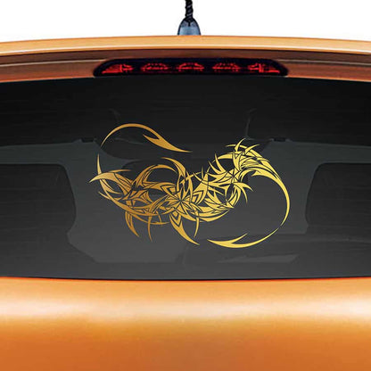 Dragon Tail Car Decal