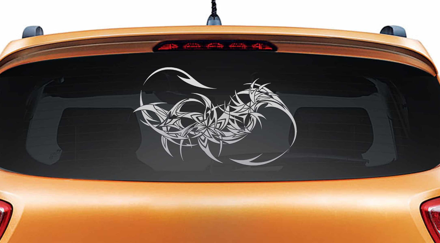 Dragon Tail Car Decal