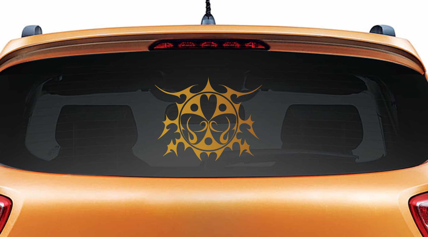 Alien Ant Car Rear Glass Sticker