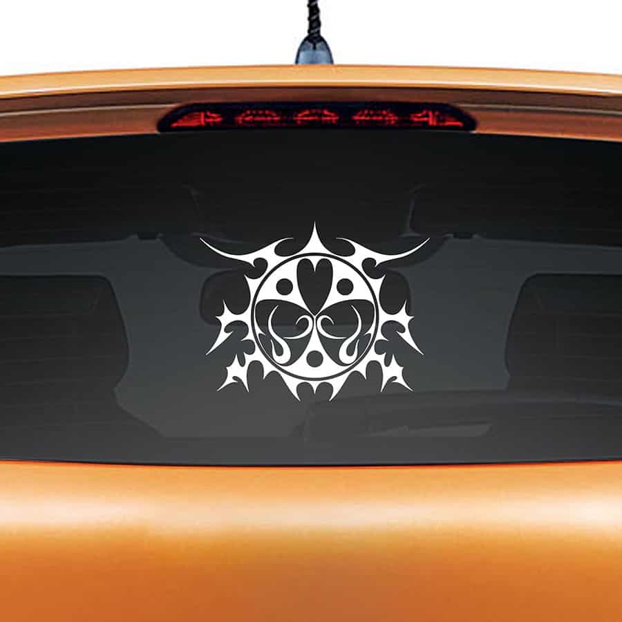 Alien Ant Car Rear Glass Sticker