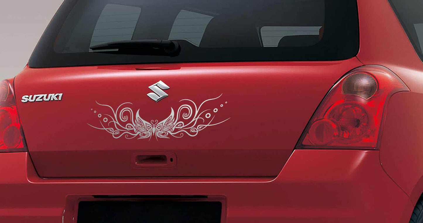 Bubbly Butterfly Car Graphics