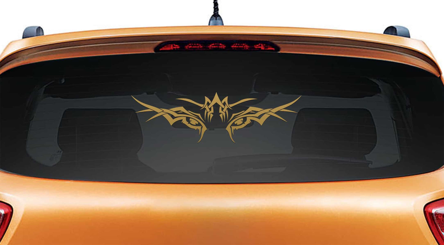 Tiger Eye Car Decal