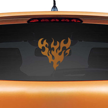 Hearty Life Car Rear Glass Sticker