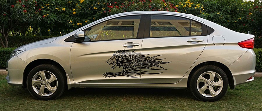 Lion zing Car Graphics