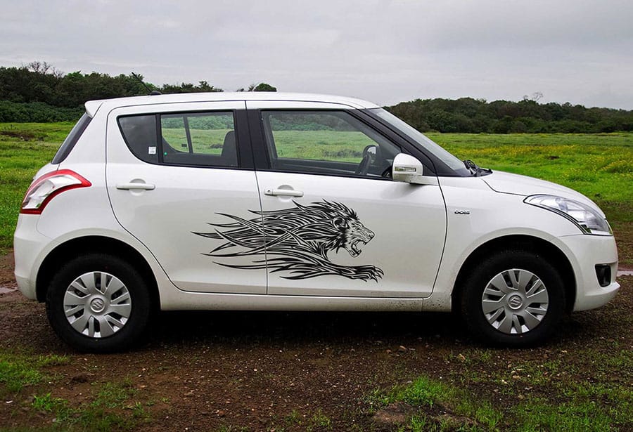 Lion zing Car Graphics