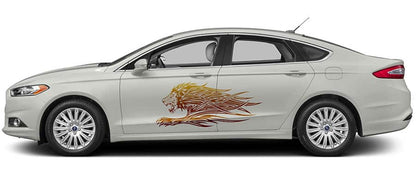 Lion zing Car Graphics