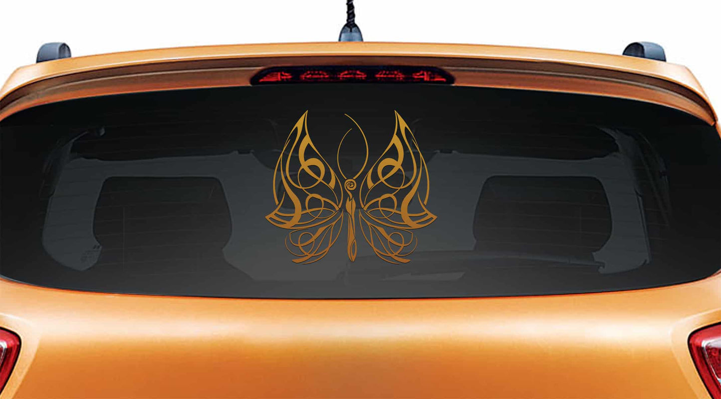 Butterfly Life Car Rear Glass Sticker