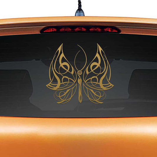 Butterfly Life Car Rear Glass Sticker