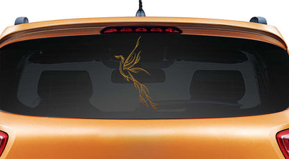 Bird Paradise Car Rear Glass Sticker