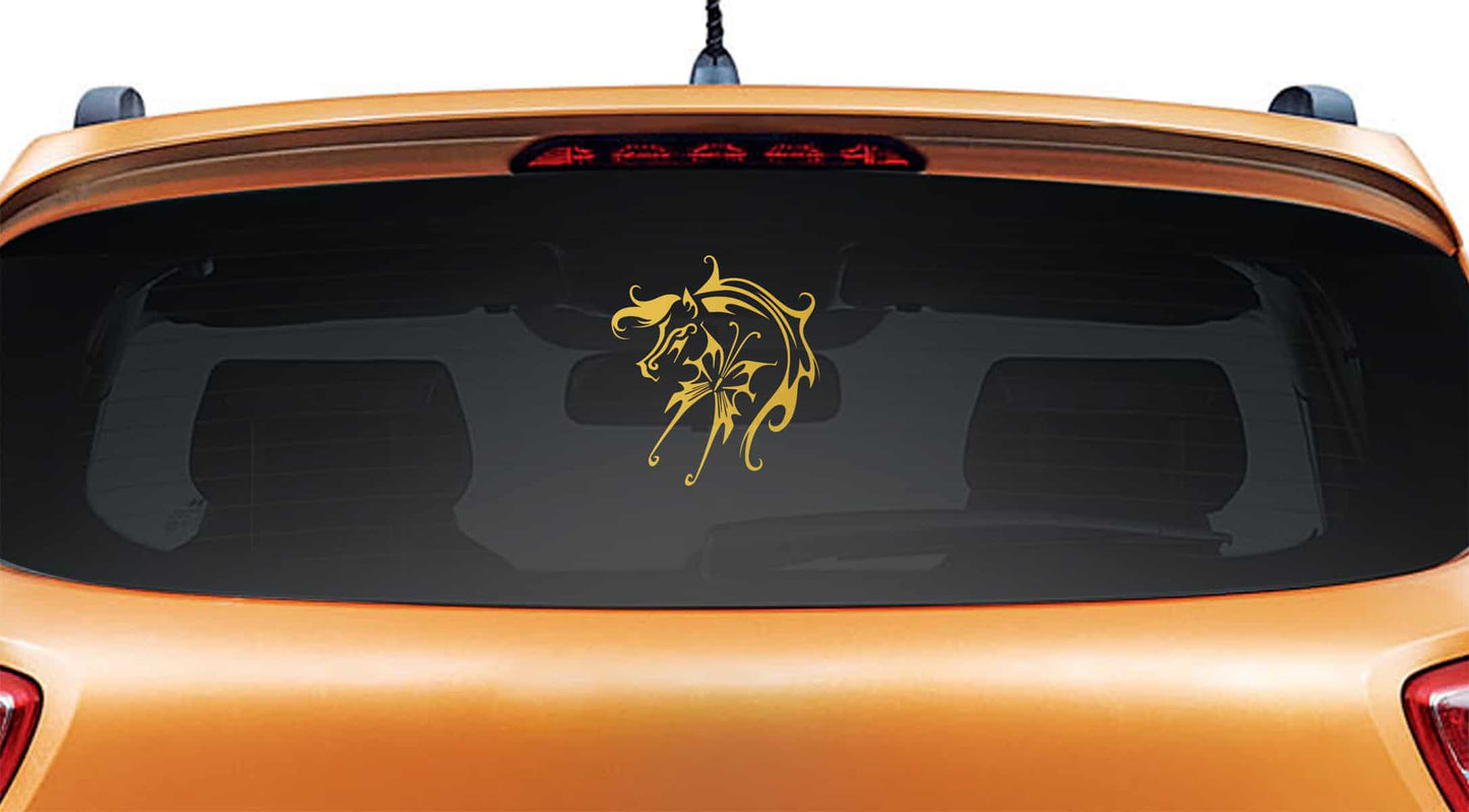 Fly Like a Horse Car Decal