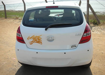 Dragon Zone Car Decal