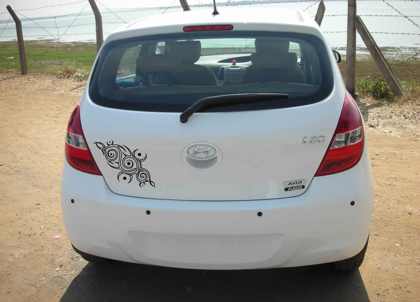 Drishti Car Sticker