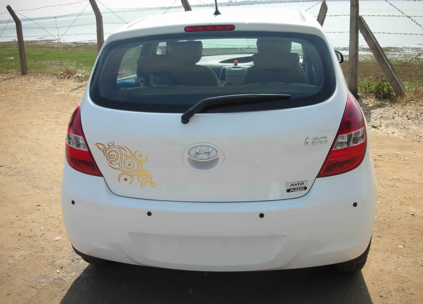 Drishti Car Sticker