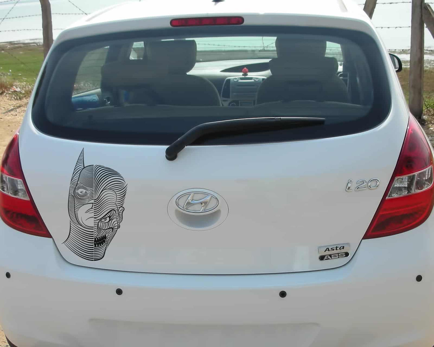 Batman Joker Car Decal