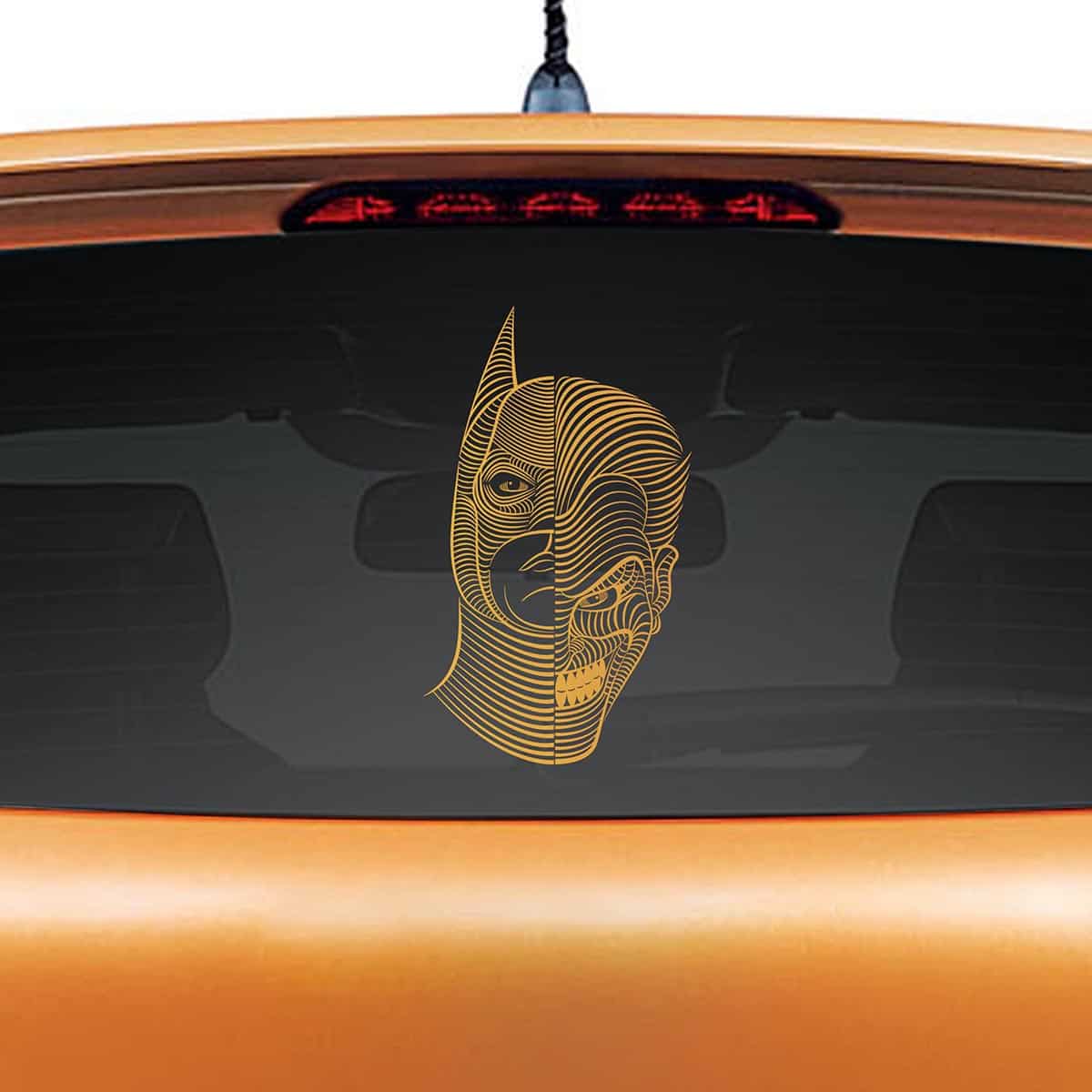 Batman Joker Car Decal