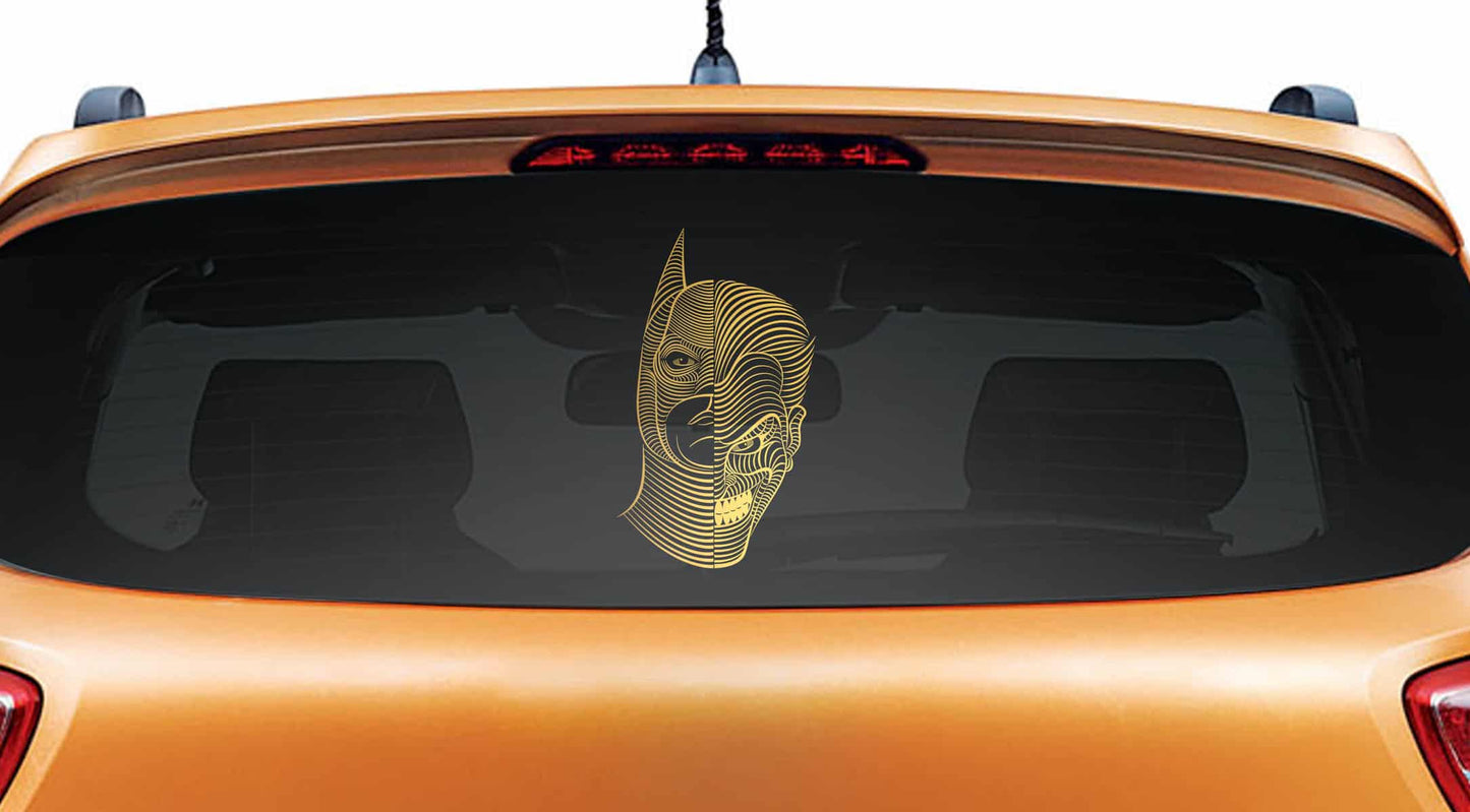 Batman Joker Car Decal