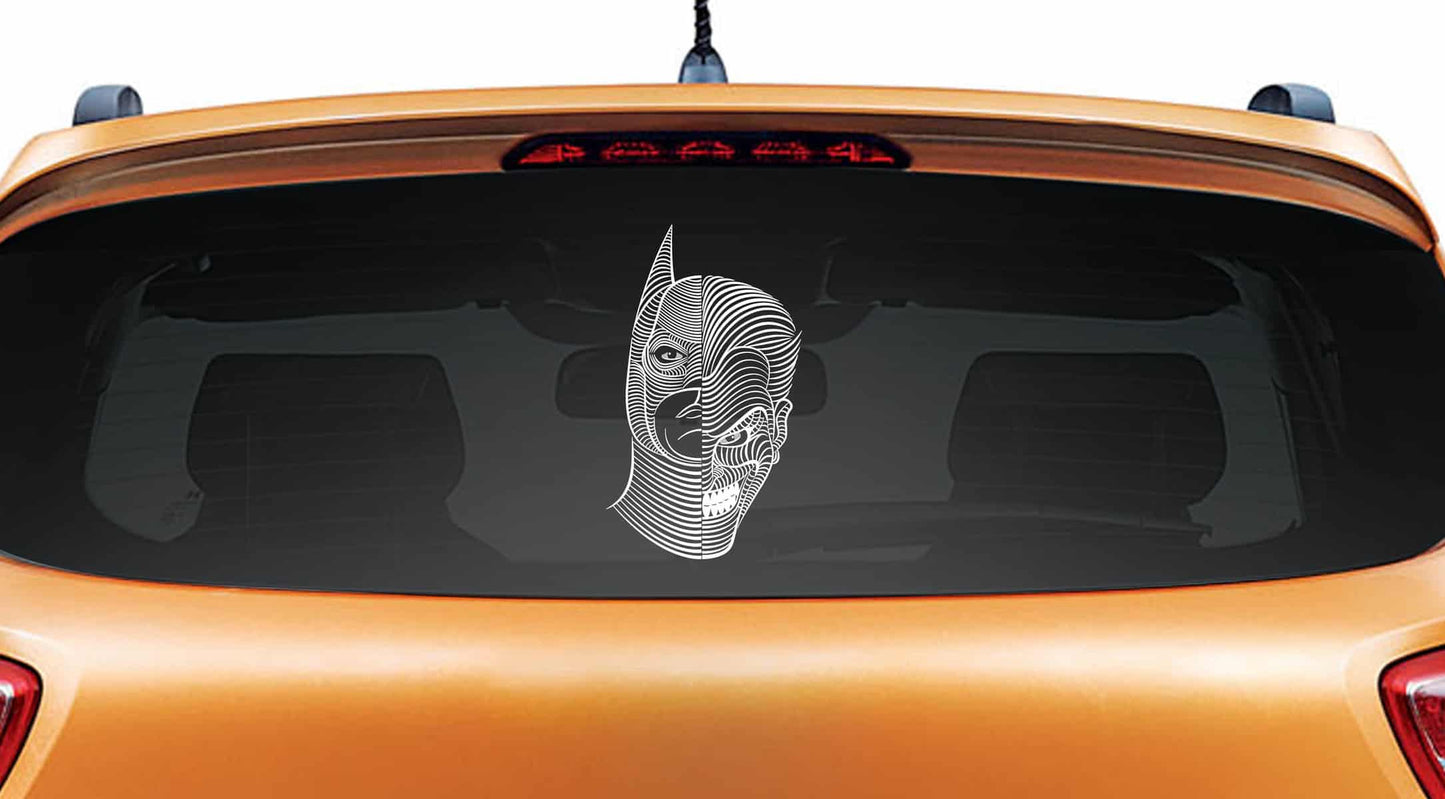 Batman Joker Car Decal