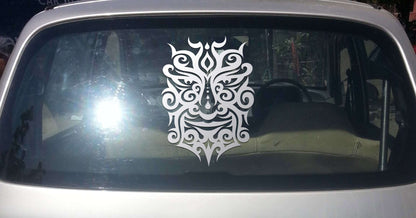 Face Off Car Decal