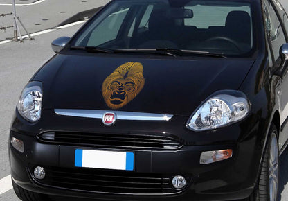 Gorilla Warrior Car Graphics