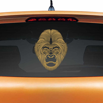 Gorilla Warrior Car Graphics