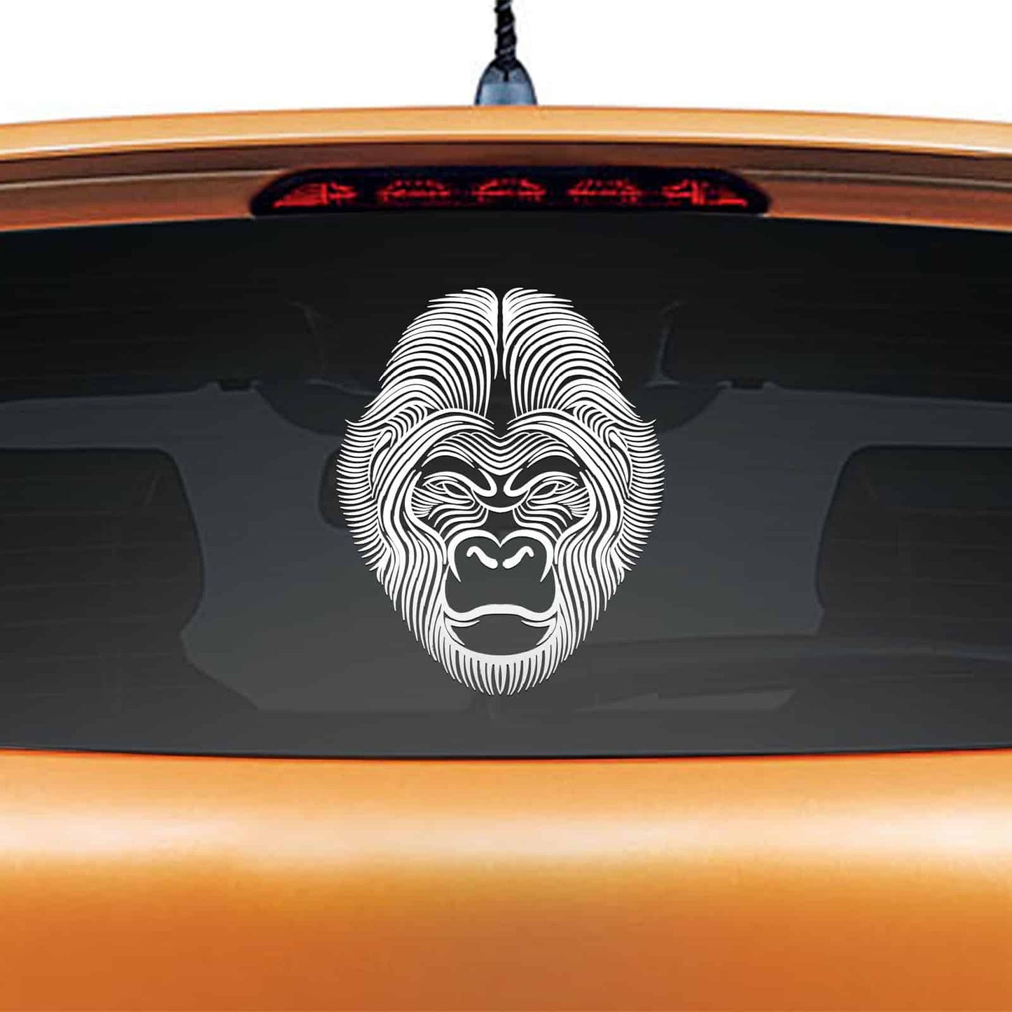 Gorilla Warrior Car Graphics