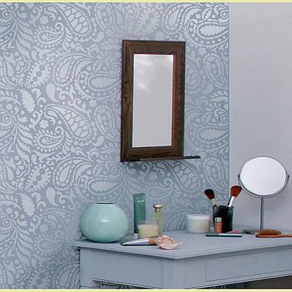 Paisley Pattern Paint Stencil