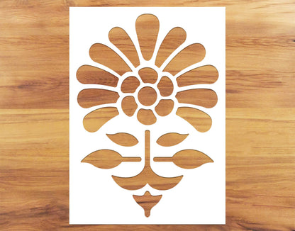 Flower Bouquet Paint Stencil