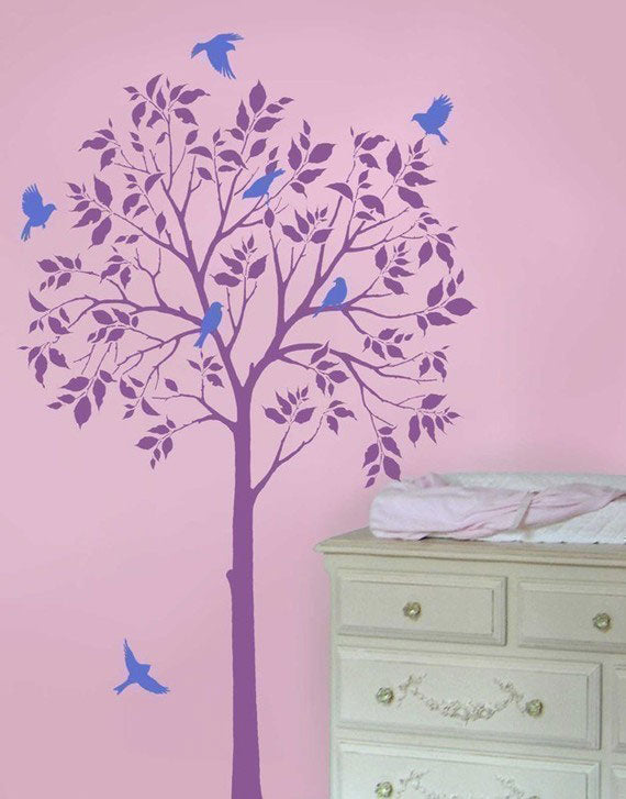 Tree Paint Stencil