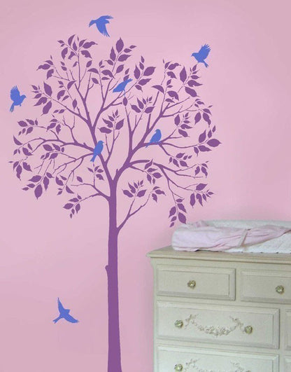 Tree Paint Stencil