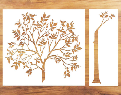 Tree Paint Stencil