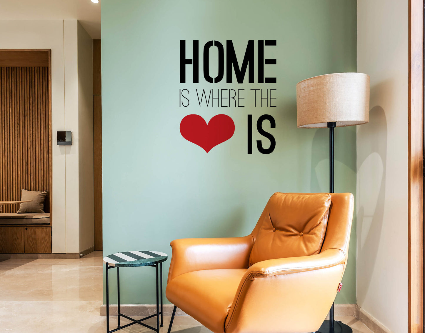 Home is Where Love is Paint Stencil