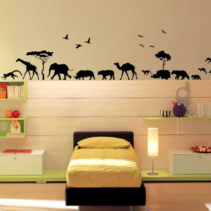 Animals Parade Wall Sticker