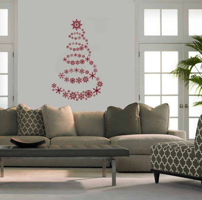 Ice Crystal Tree Wall Sticker