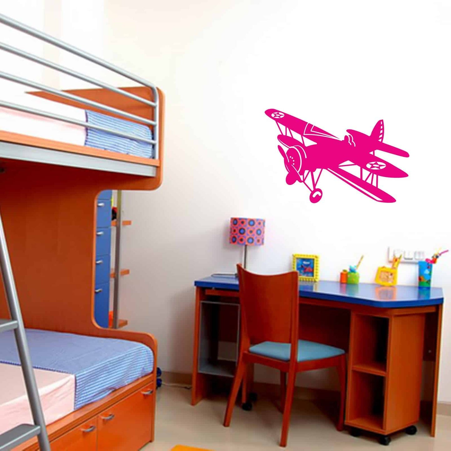 Old School Airplane Wall Sticker